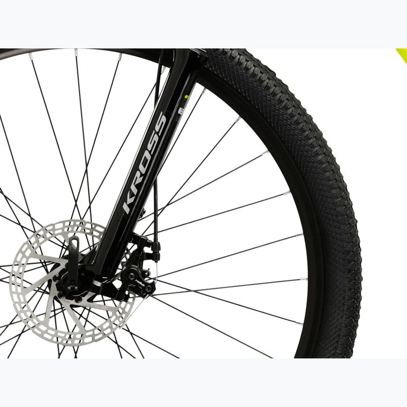 Mountainbike KROSS Hexagon 2.0 29" 2025 Limonengrün/Blau/Glanz 7