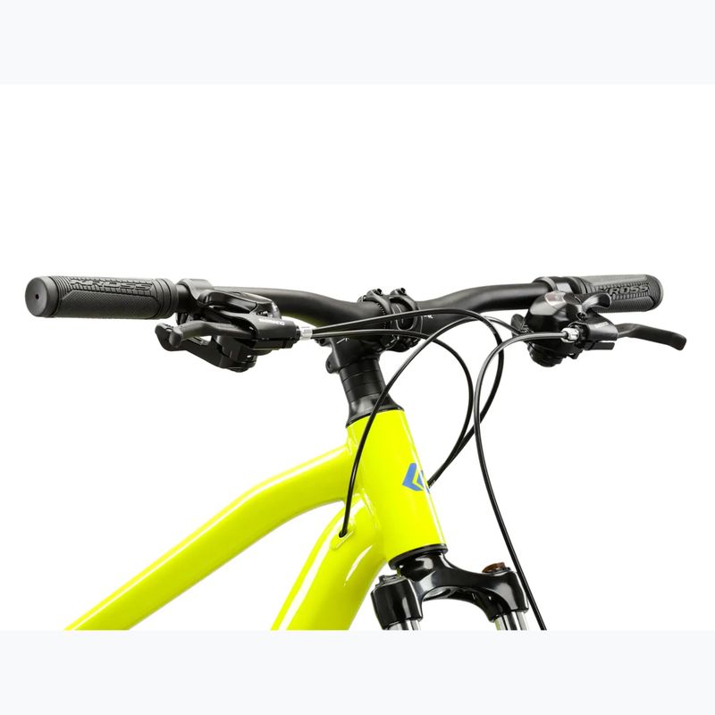 Mountainbike KROSS Hexagon 2.0 27,5" Limonengrün/Blau/Glanz 4