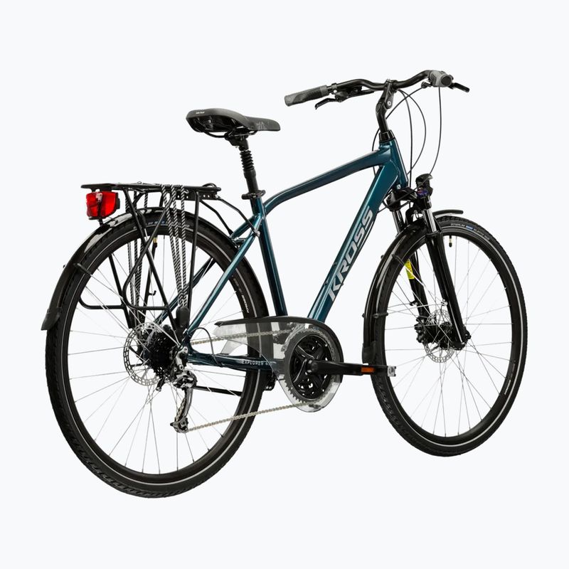 Trekkingrad KROSS Explorer 4.0 turquoise/silver/gloss 3