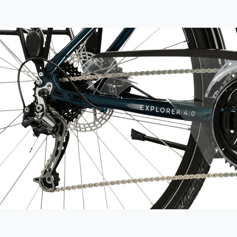 Trekkingrad KROSS Explorer 4.0 turquoise/silver/gloss 8