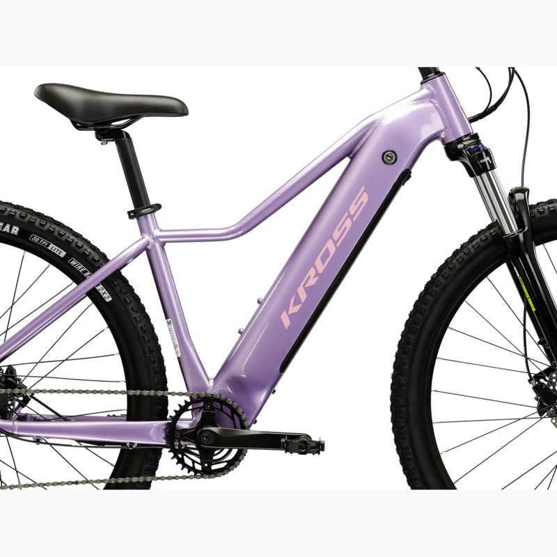 Damen E-Bike KROSS Lea Boost 1.0 522Wh purple/pink/gloss 12