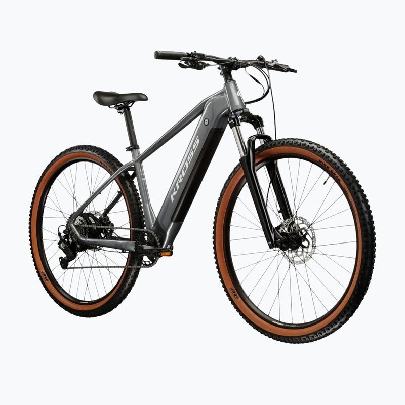Elektrofahrrad KROSS Hexagon Boost 1.0 522Wh grey/grey/gloss 2