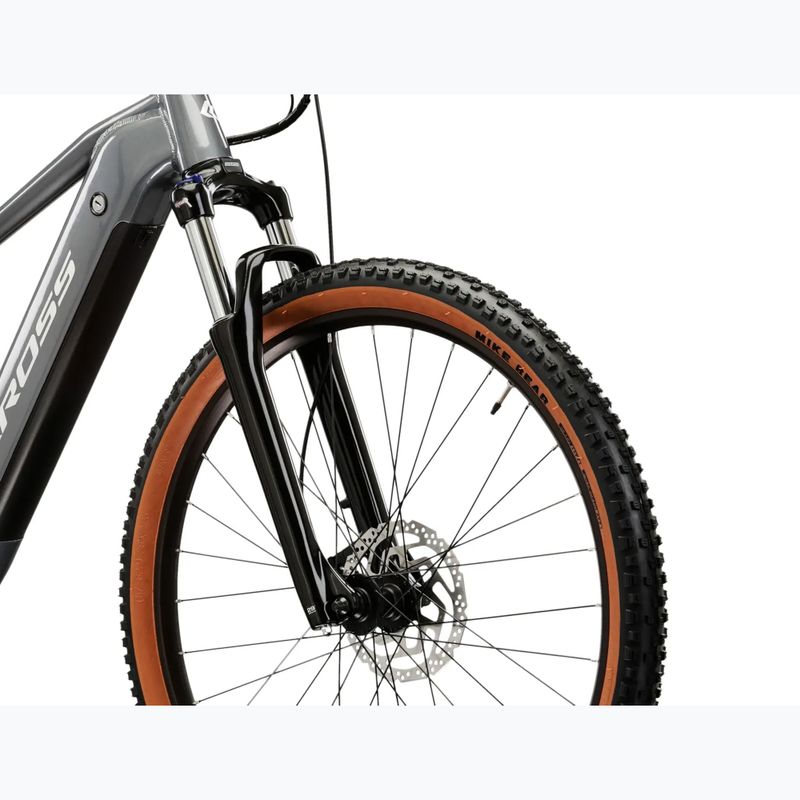 Elektrofahrrad KROSS Hexagon Boost 1.0 522Wh grey/grey/gloss 5