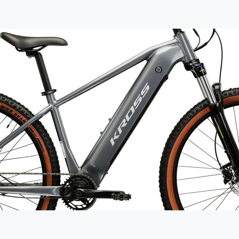 Elektrofahrrad KROSS Hexagon Boost 1.0 522Wh grey/grey/gloss 12