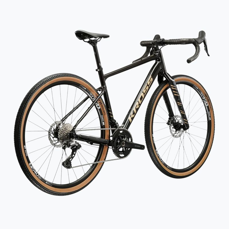 Gravelbike KROSS Esker 6.0 black/gold/gloss 3