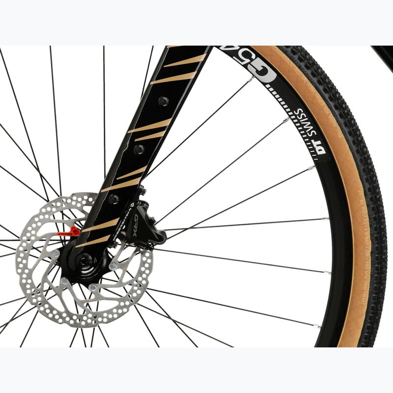 Gravelbike KROSS Esker 6.0 black/gold/gloss 8