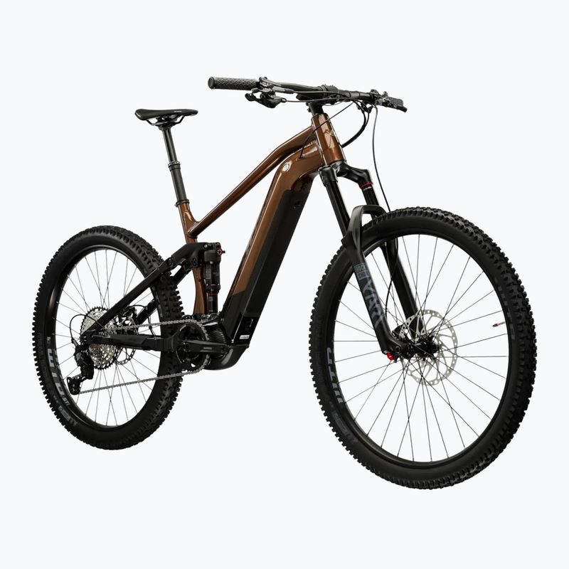 E-Bike Herren KROSS Grist Boost 3.0 el. 630 Wh Braun/Schwarz/Glanz 2