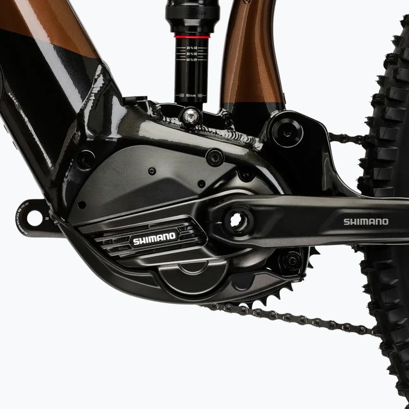 E-Bike Herren KROSS Grist Boost 3.0 el. 630 Wh Braun/Schwarz/Glanz 12