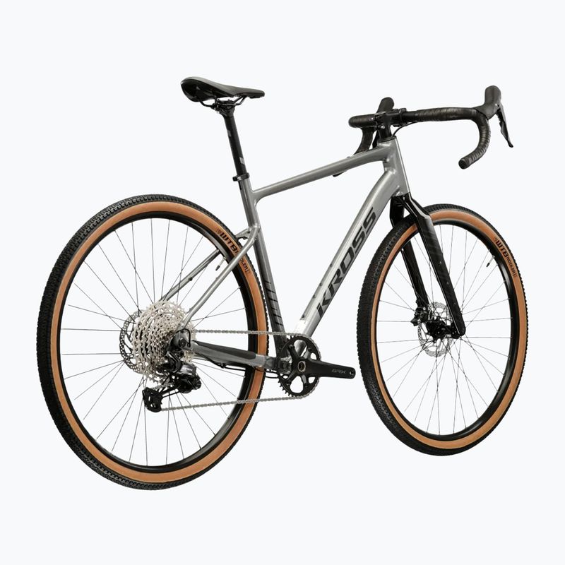Gravelbike KROSS Esker 5.0 grey/graphite 3