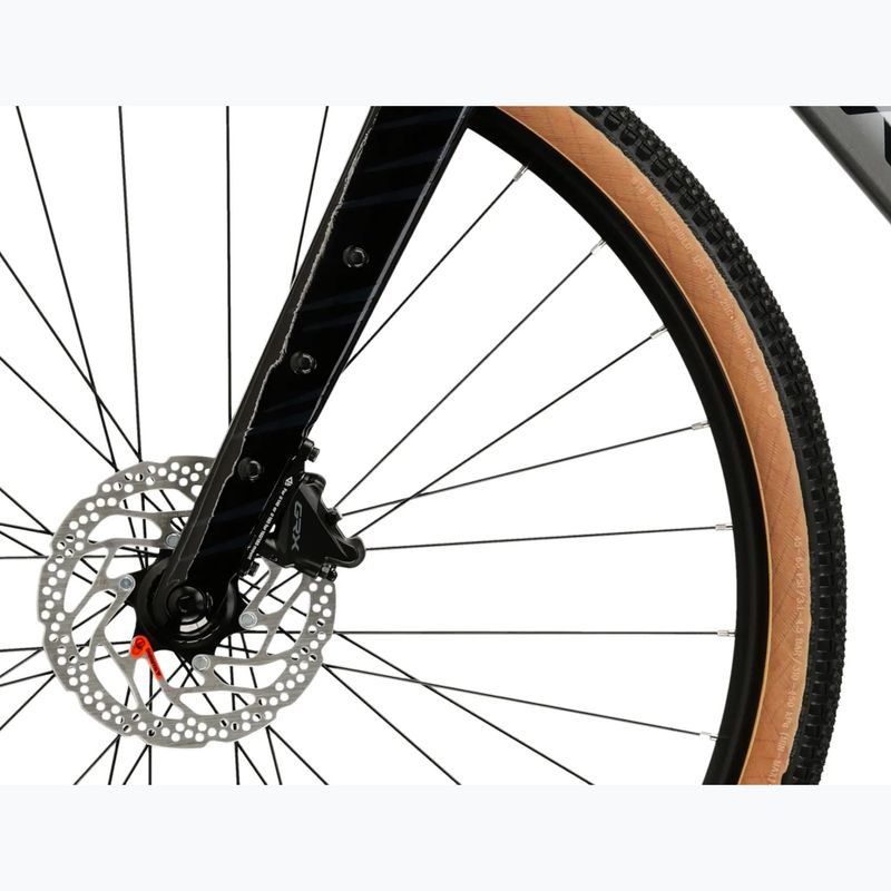 Gravelbike KROSS Esker 5.0 grey/graphite 8