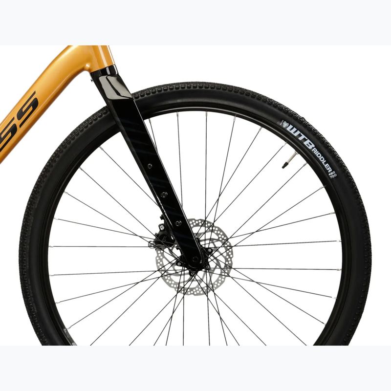 Gravelbike KROSS Esker 5.0 gold/graphite 7