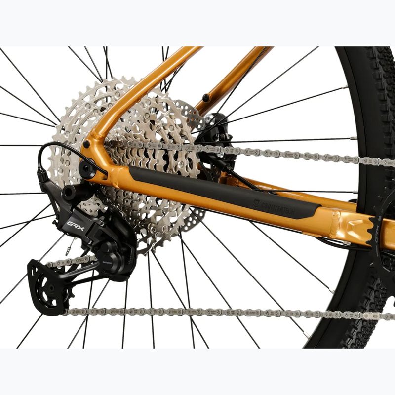 Gravelbike KROSS Esker 5.0 gold/graphite 9