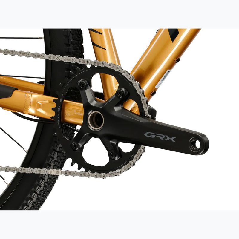 Gravelbike KROSS Esker 5.0 gold/graphite 10