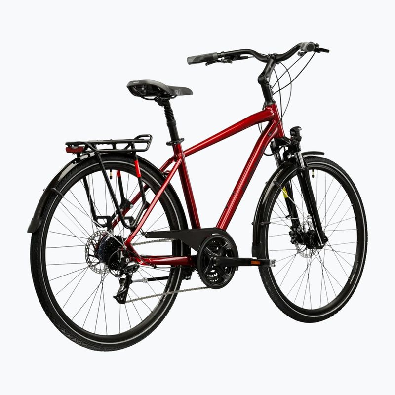 Herren-Trekkingrad KROSS Trans 4.0 ruby/black/gloss 3