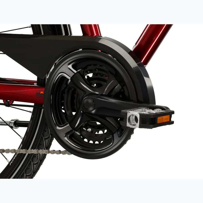 Herren-Trekkingrad KROSS Trans 4.0 ruby/black/gloss 9