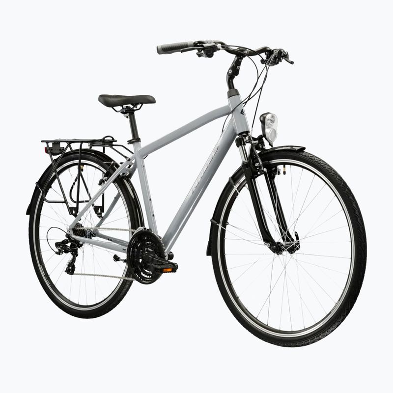Herren-Trekkingrad KROSS Trans 1.0 grey/black/gloss 2