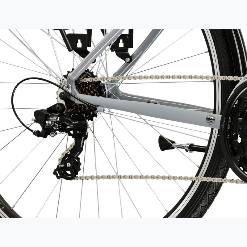 Herren-Trekkingrad KROSS Trans 1.0 grey/black/gloss 7