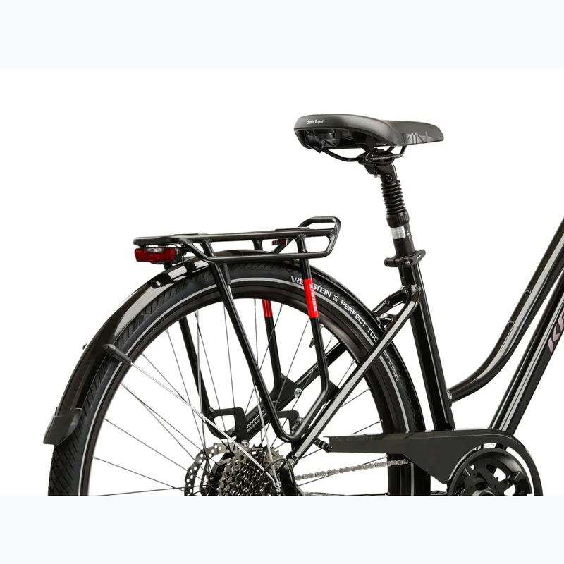 Damen-Trekkingrad KROSS Trans 7.0 In black/pink/gloss 11