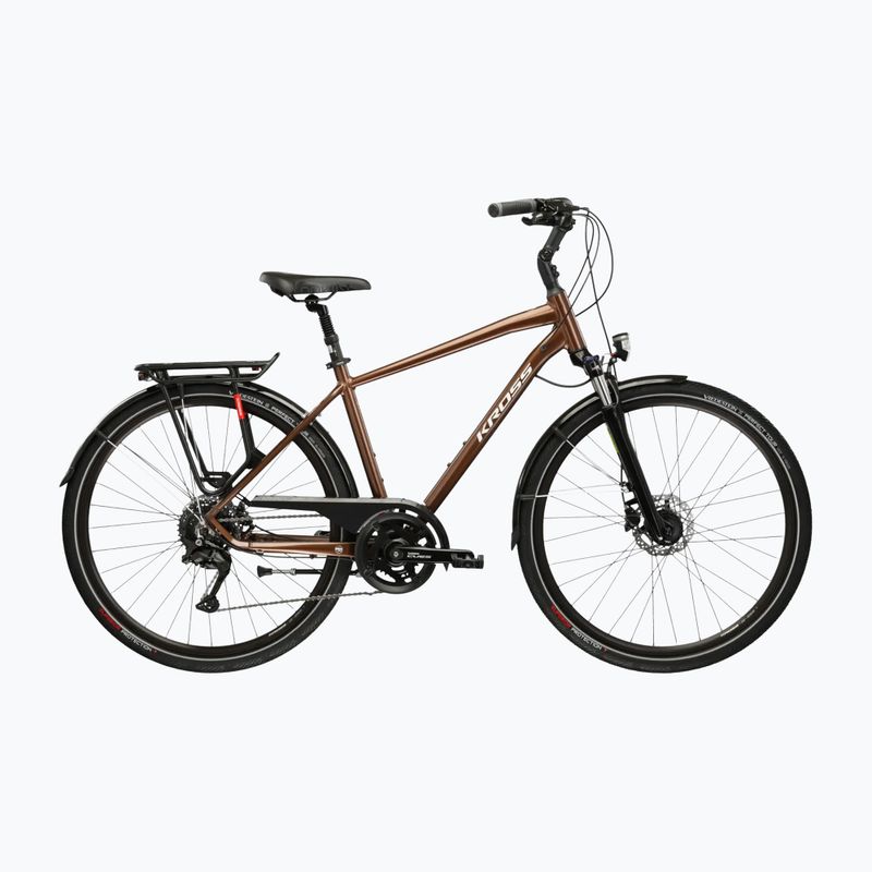 Trekkingrad KROSS Trans 5.0 brown/silver/gloss
