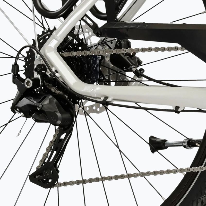 Trekkingrad KROSS Trans 5.0 grey/navy blue/gloss 8