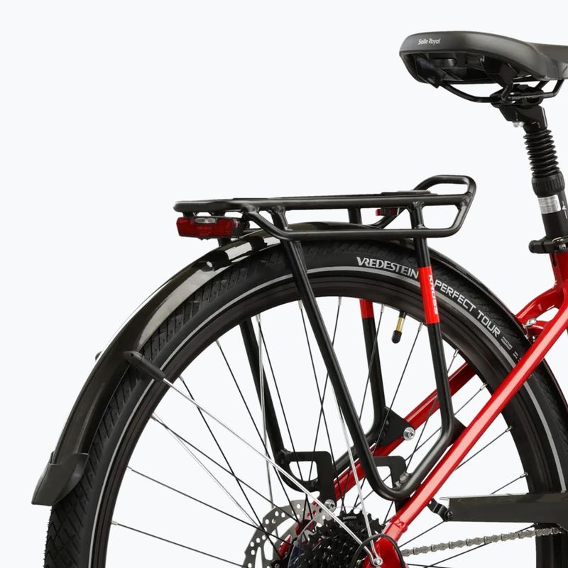 Damen-Trekkingrad KROSS Trans 5.0 In red/silver/gloss 11