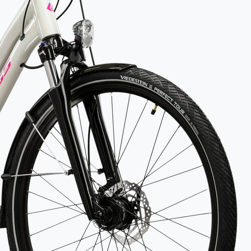 Damen-Trekkingrad KROSS Trans 5.0 In grey/pink/gloss 5