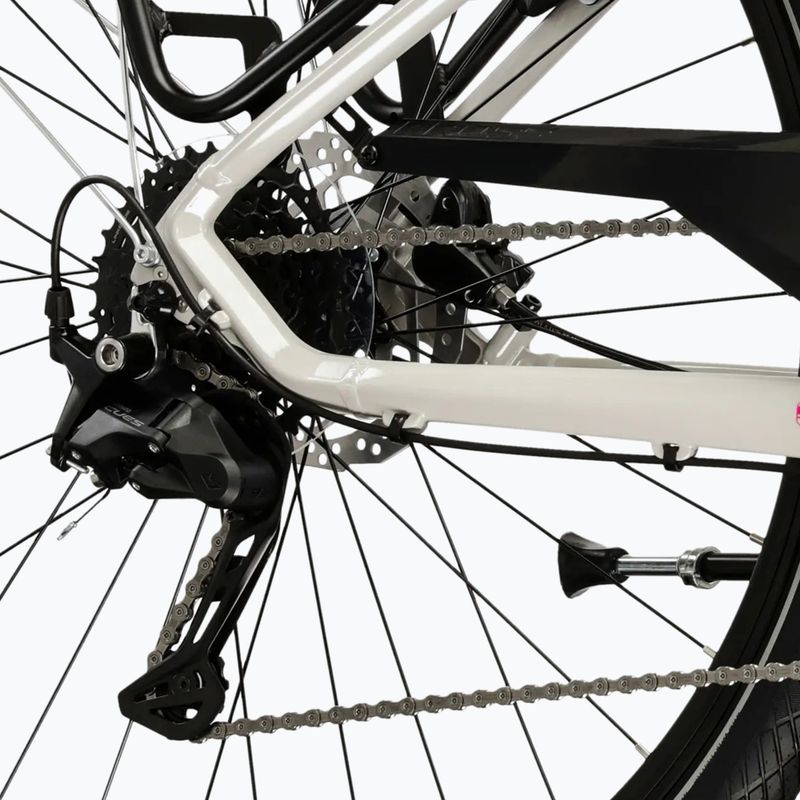 Damen-Trekkingrad KROSS Trans 5.0 In grey/pink/gloss 8