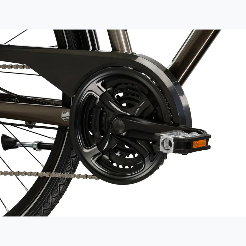 Trekkingrad KROSS Trans 4.0 brown/silver/gloss 8