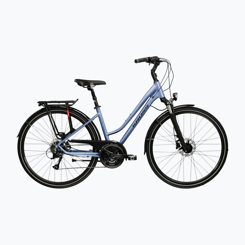 Damen-Trekkingrad KROSS Trans 4.0 In blue/black/matte