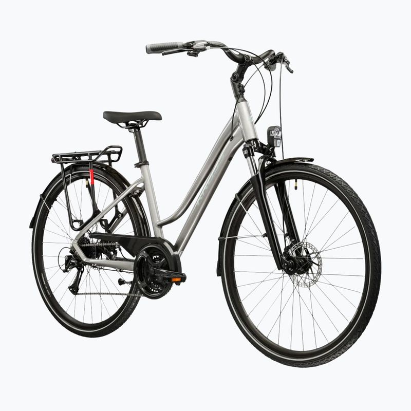 Damen-Trekkingrad KROSS Trans 3.0 In silver/gray/gloss 2