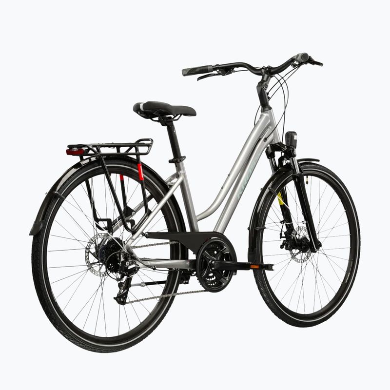 Damen-Trekkingrad KROSS Trans 3.0 In silver/gray/gloss 3