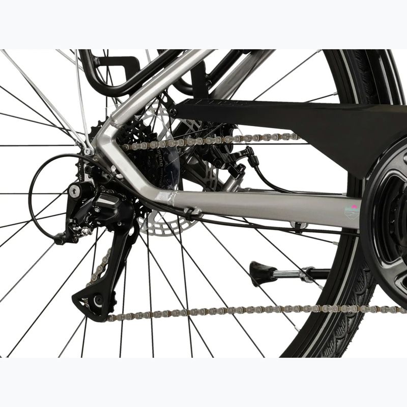 Damen-Trekkingrad KROSS Trans 3.0 In silver/gray/gloss 8