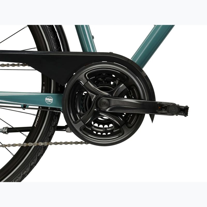 Herren-Trekkingrad KROSS Trans 3.0 green/silver/gloss 10