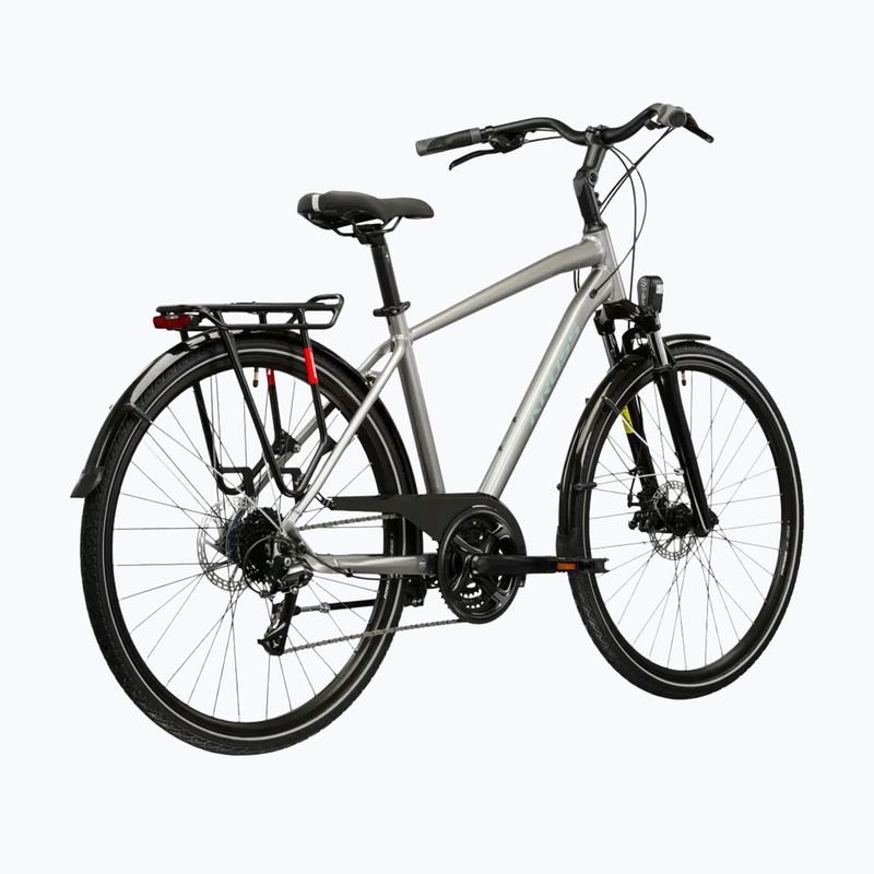 Herren-Trekkingrad KROSS Trans 3.0 silver/blue/gloss 3