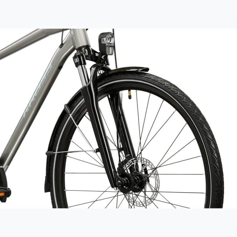 Herren-Trekkingrad KROSS Trans 3.0 silver/blue/gloss 5