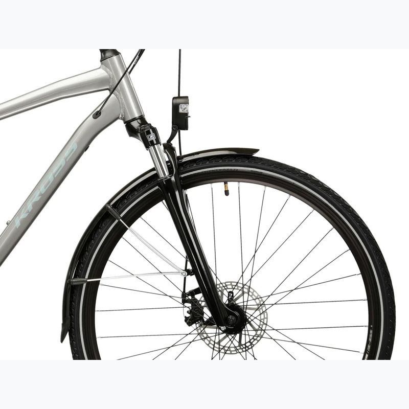 Herren-Trekkingrad KROSS Trans 3.0 silver/blue/gloss 6