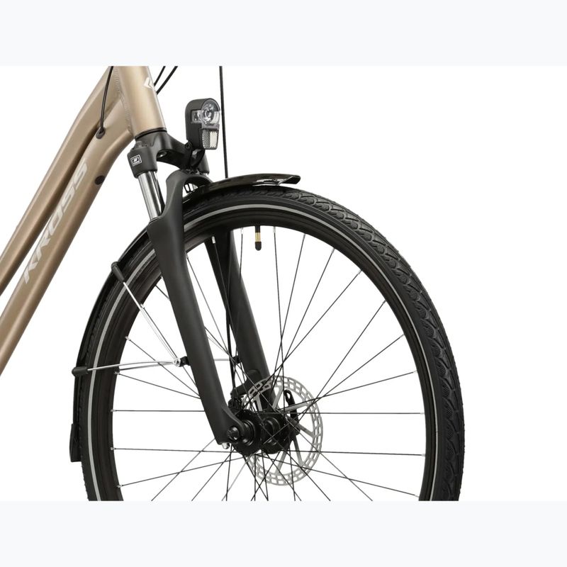 Damen-Trekkingrad KROSS Trans 3.0 In brown/silver/matte 5