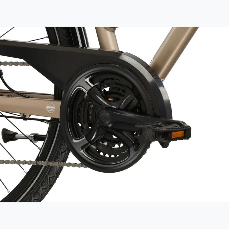 Damen-Trekkingrad KROSS Trans 3.0 In brown/silver/matte 9