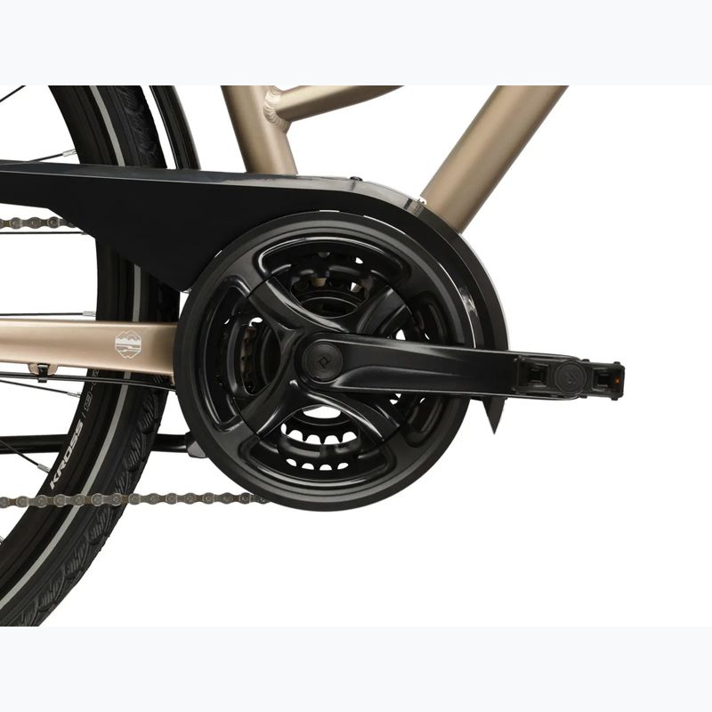 Damen-Trekkingrad KROSS Trans 3.0 In brown/silver/matte 10