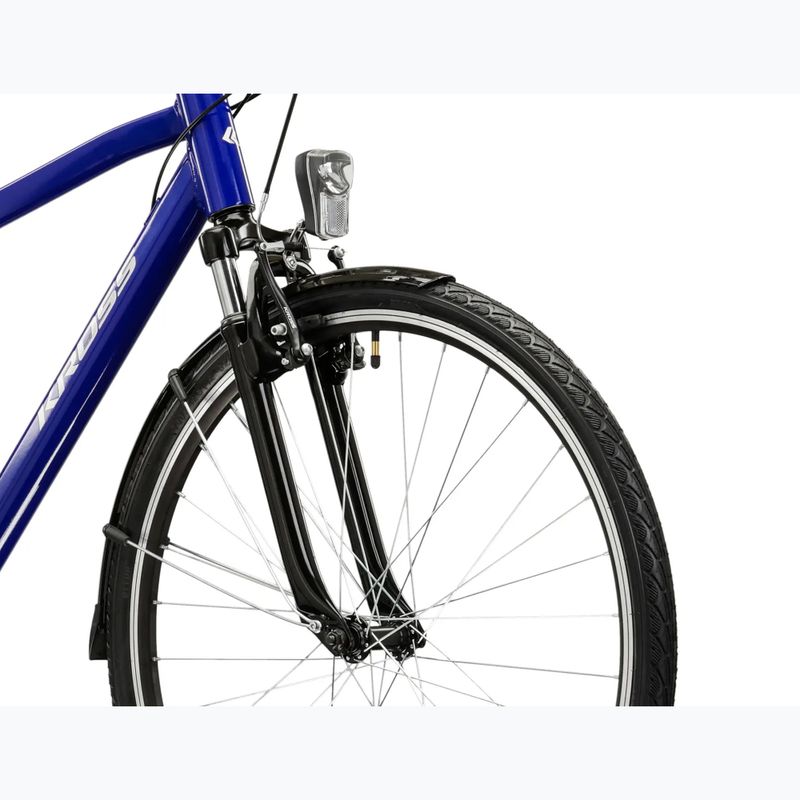 Herren-Trekkingrad KROSS Trans 1.0 navy blue/silver/gloss 5