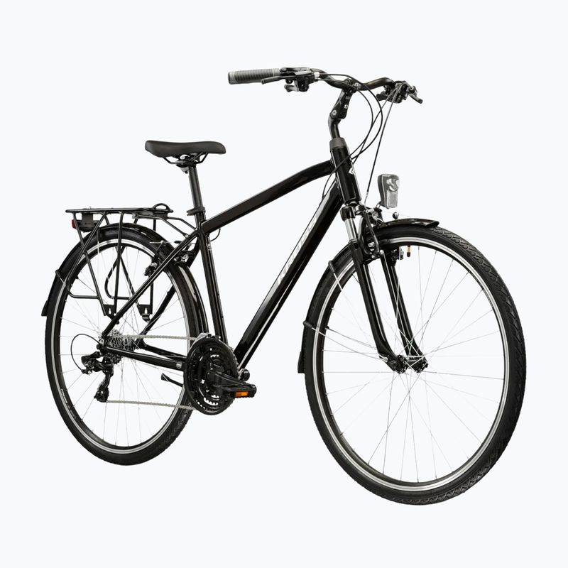 Herren-Trekkingrad KROSS Trans 1.0 black/silver/gloss 2