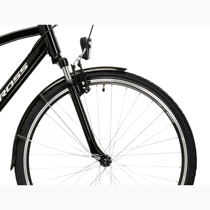 Herren-Trekkingrad KROSS Trans 1.0 black/silver/gloss 6