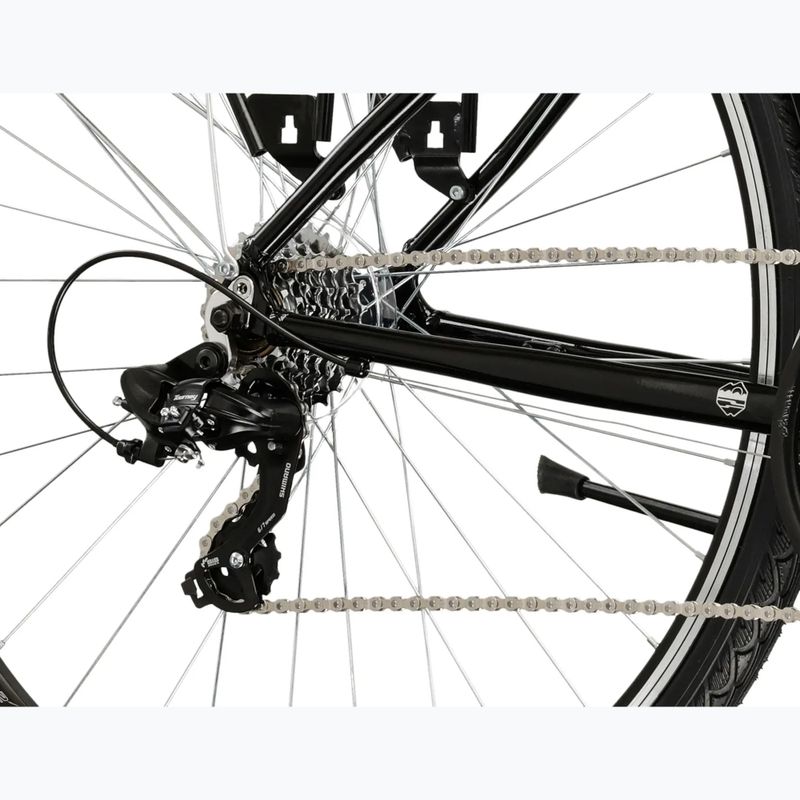 Herren-Trekkingrad KROSS Trans 1.0 black/silver/gloss 7