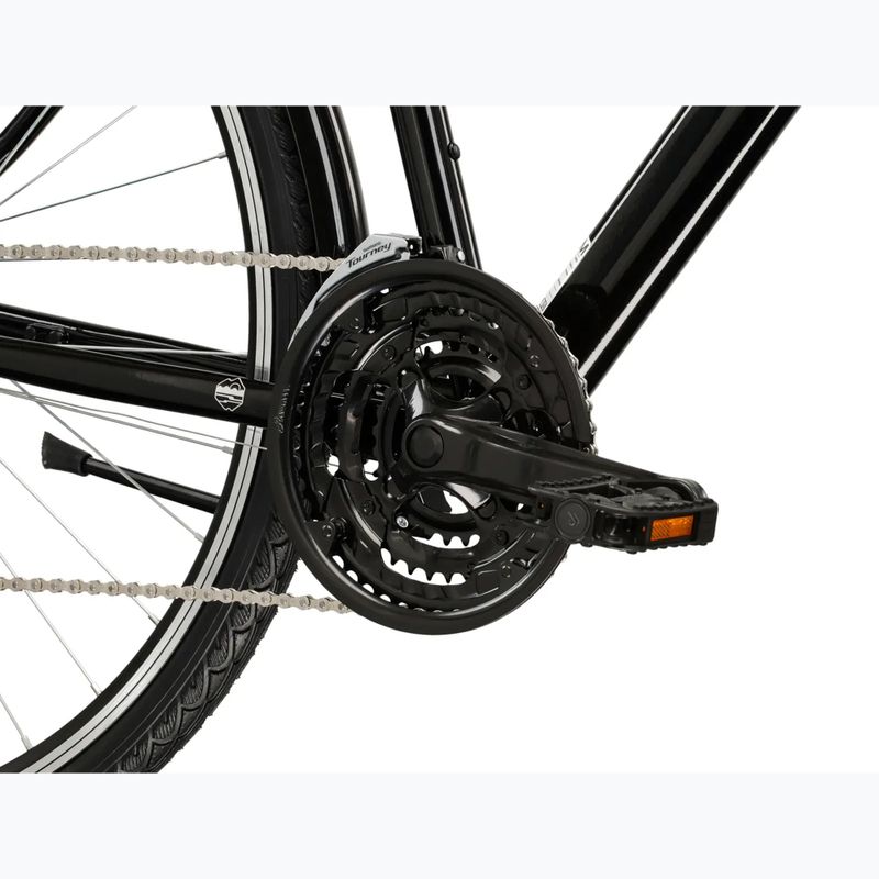 Herren-Trekkingrad KROSS Trans 1.0 black/silver/gloss 8