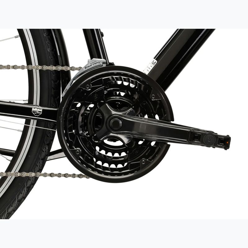 Herren-Trekkingrad KROSS Trans 1.0 black/silver/gloss 9