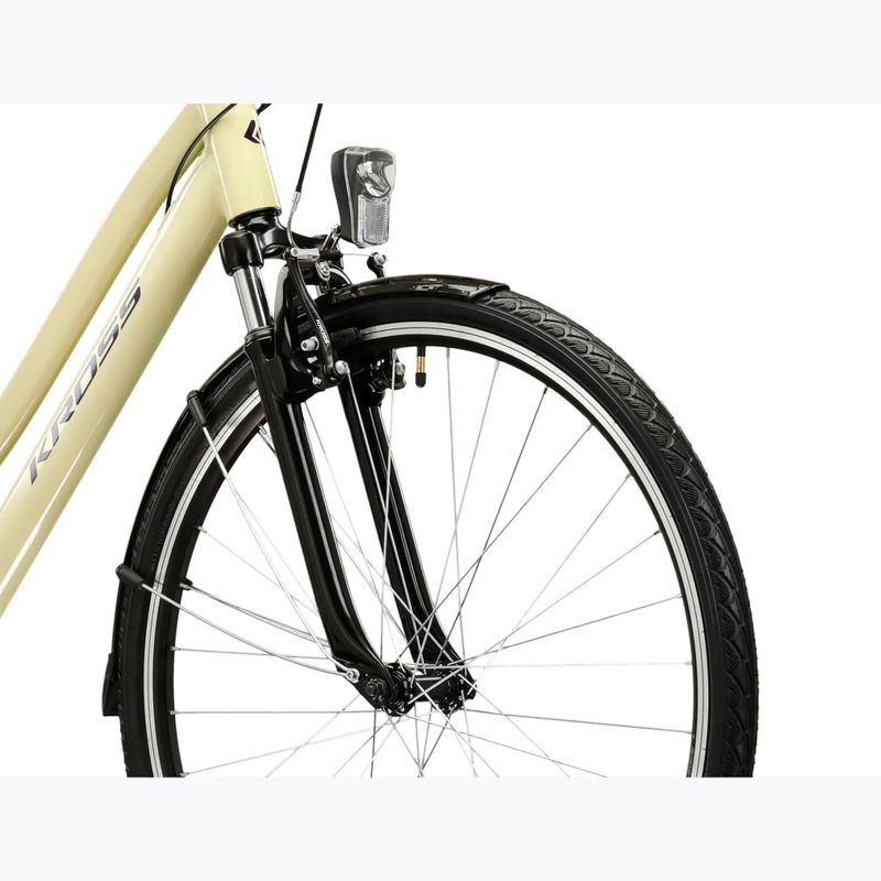Damen-Trekkingrad KROSS Trans 1.0 In beige/purple/gloss 5