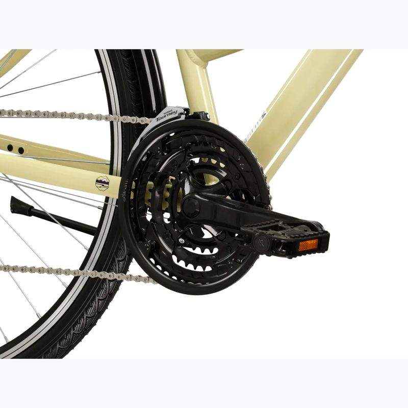 Damen-Trekkingrad KROSS Trans 1.0 In beige/purple/gloss 8