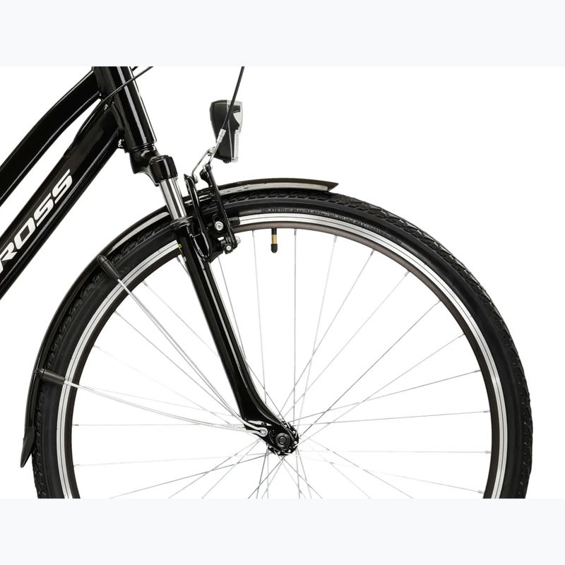 Damen-Trekkingrad KROSS Trans 1.0 In black/silver/gloss 6