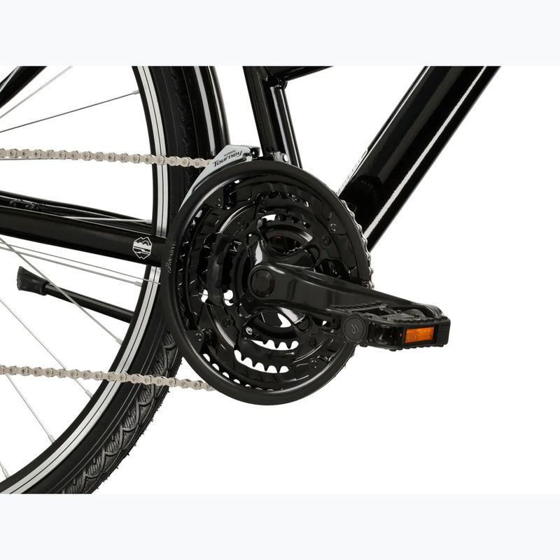 Damen-Trekkingrad KROSS Trans 1.0 In black/silver/gloss 8