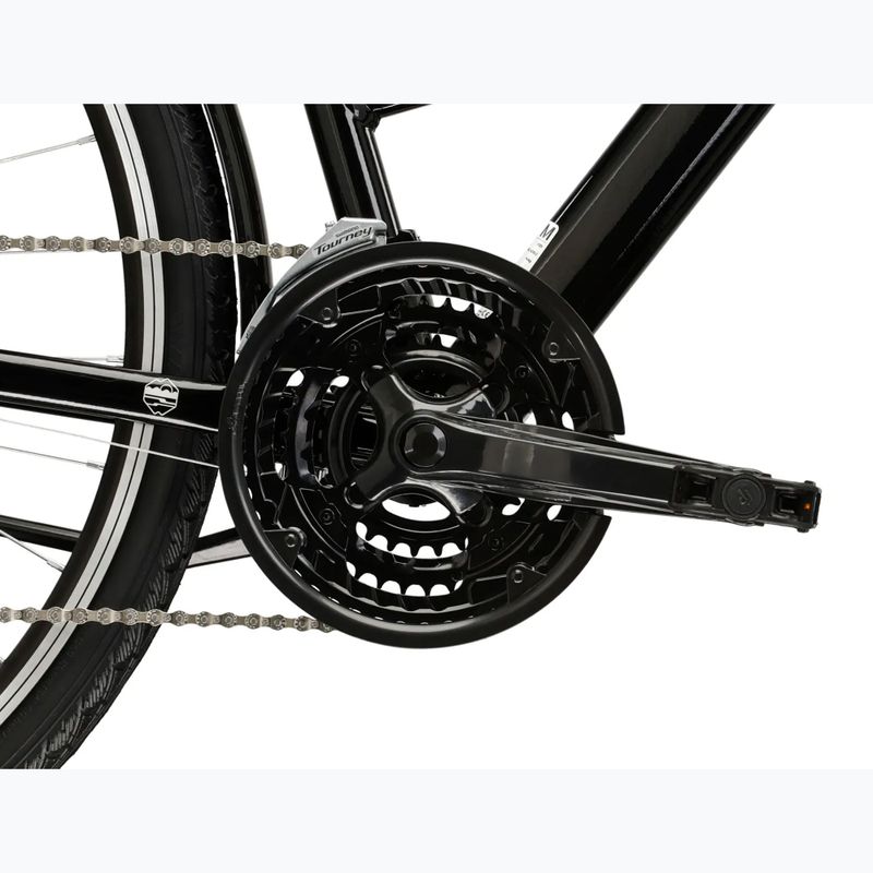 Damen-Trekkingrad KROSS Trans 1.0 In black/silver/gloss 9